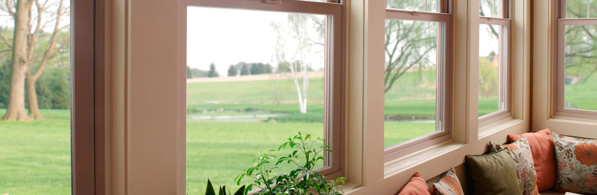 Inside of bay window